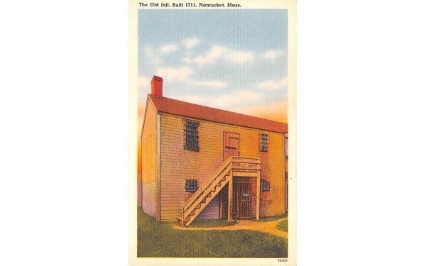 The Old Jail in Nantucket, Massachusetts