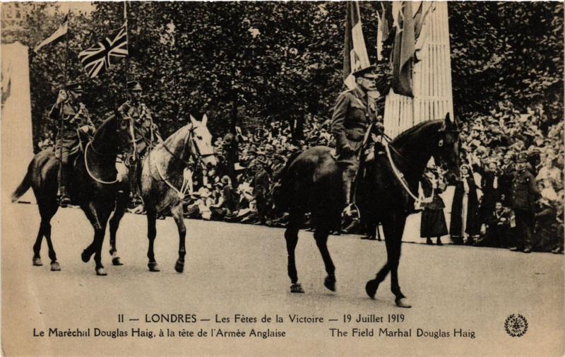 CPA  Militaire - Londres - Les Fetes de la Victoire - Douglas Haig  (696226)