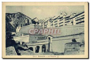 Old Postcard Briancon Les Remparts