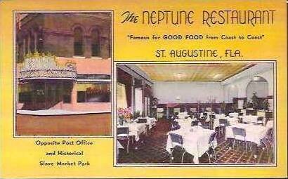 FL St Augustine Neptune Restaurant