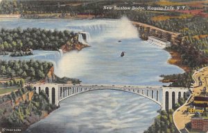 New rainbow bridge Niagara Falls 1944 