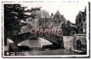 Postcard Modern Bruges Bridge St Boniface