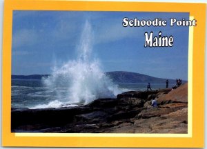 Postcard - Schoodic Point, Acadia National Park - Maine