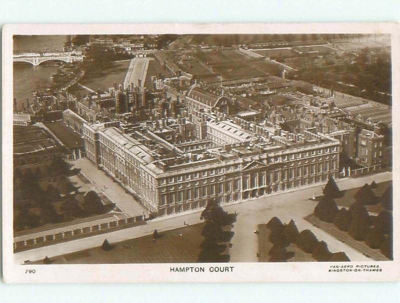 old rppc HAMPTON COURT Richmond Upon Thames - London England UK i2164