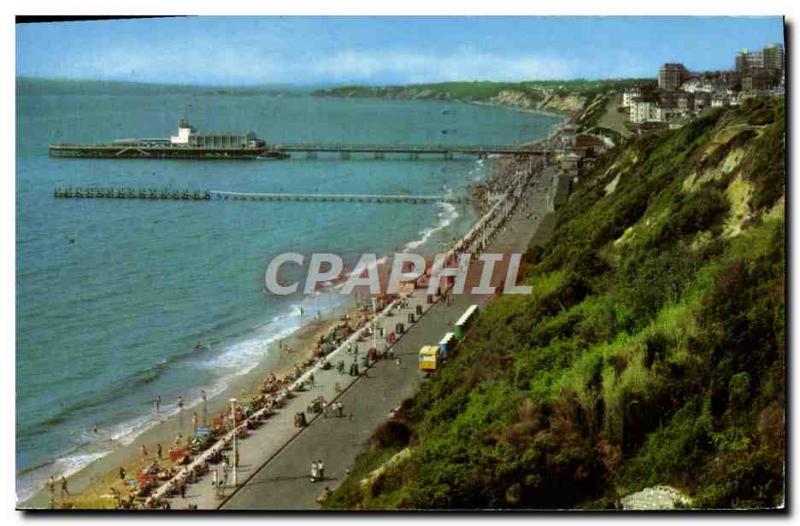 Modern Postcard The Pier And Cliffs Bournemouth