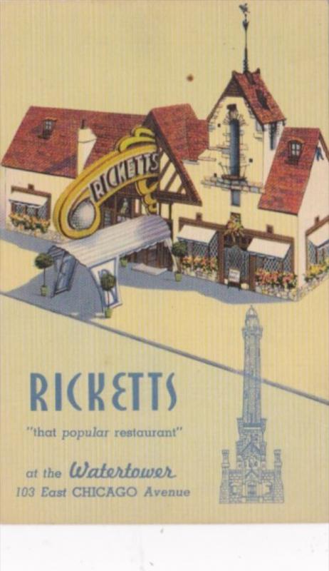 Illinois Chicago Ricketts Restaurant At The Watertower