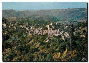 Postcard Modern Limousin Picturesque Obazine (Carreze) Between the Valley of ...