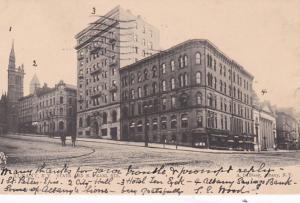 New York Albany State and North Pearl Streets 1913 Tucks