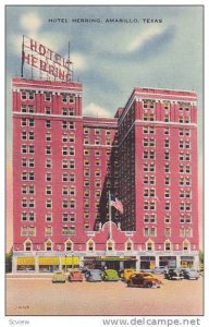 Hotel Herring, Amarillo, Texas, 30-40s
