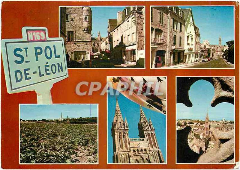 Postcard Modern France Saint Pol de Leon (Finistere)