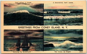 M-10518 Greetings from Coney Island New York