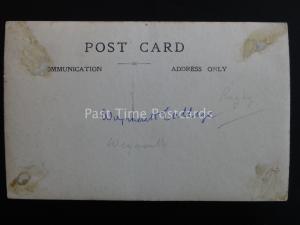 Dorset WEYMOUTH COLLEGE RUGBY (Footer) TEAM 2nd XV (2nd 15) Old RP Postcard