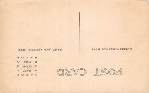 G68/ Loogootee Indiana RPPC Postcard c1910 High School Building