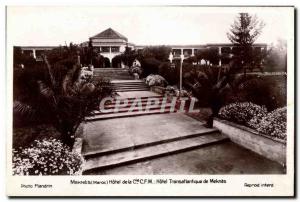 Old Postcard From Morocco Meknes Morocco Hotel Co. CFM Hotel Transatlantique ...