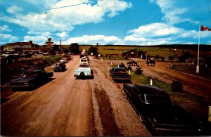 Canada New Brunswick Magnetic Hill Approaching Magnetic Hill Inn 1970