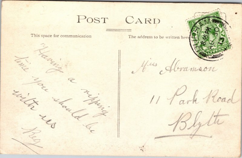 Durham Castle with Castle Hotel 1913