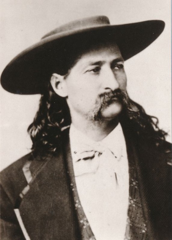 Wild Bill Hickock Ladies Man and Pistoleer before 1876 Western USA Recent Print