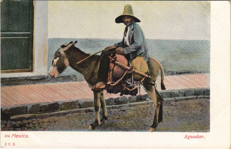 PC MEXICO, AGUADOR, Vintage Postcard (B42177)