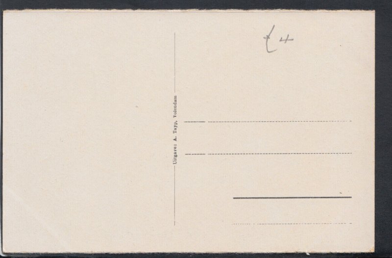 Netherlands Postcard - Volendam Children      RS18765