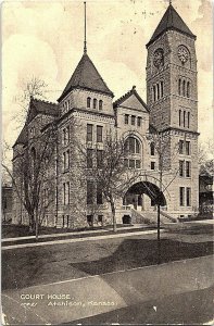 Court House Atchison Kansas Vintage Postcard Standard View Card