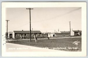 Dickstown South Dakota~North Addition~Duplex Apartment Houses~1949 RPPC 