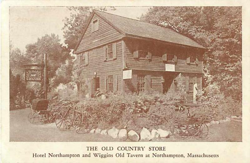 The Old Country Store & Tavern Northampton, Massachusetts, MA White Border