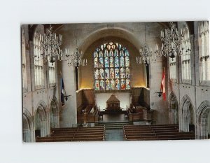 Postcard Culver Memorial Chapel Culver Military Academy Culver Indiana USA