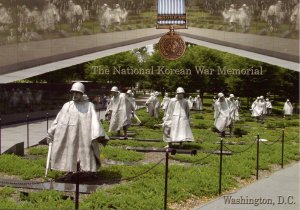 DC - Washington. Korean War Veterans Memorial