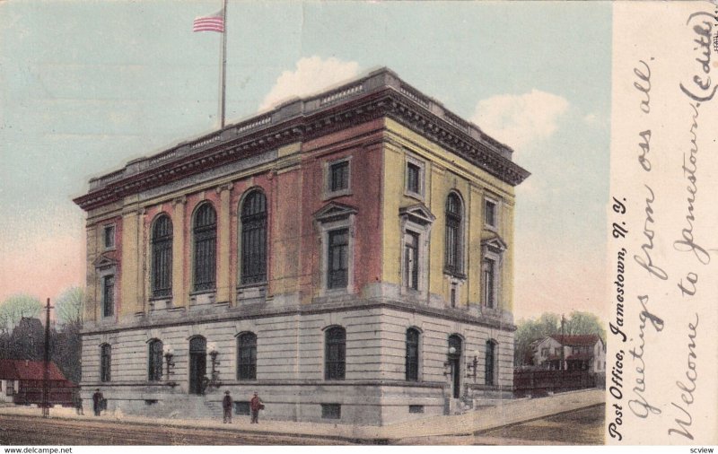 JAMESTOWN, New York, PU-1912; Post Office