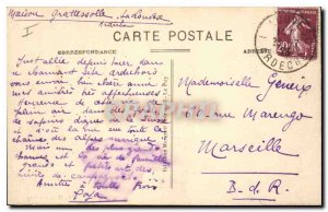 Old Postcard Louvesc Ardeche Through taking Rochelipe View firs
