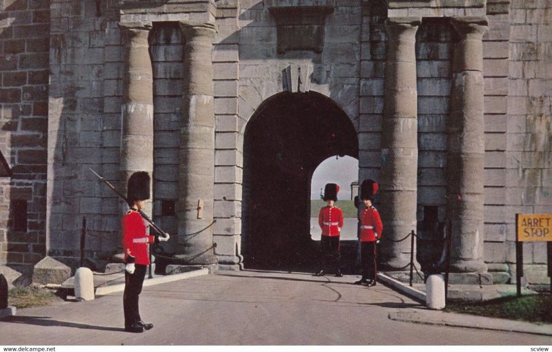 LA CITADELLE, Quebec, Canada,1940s-Present; Citadel Gate