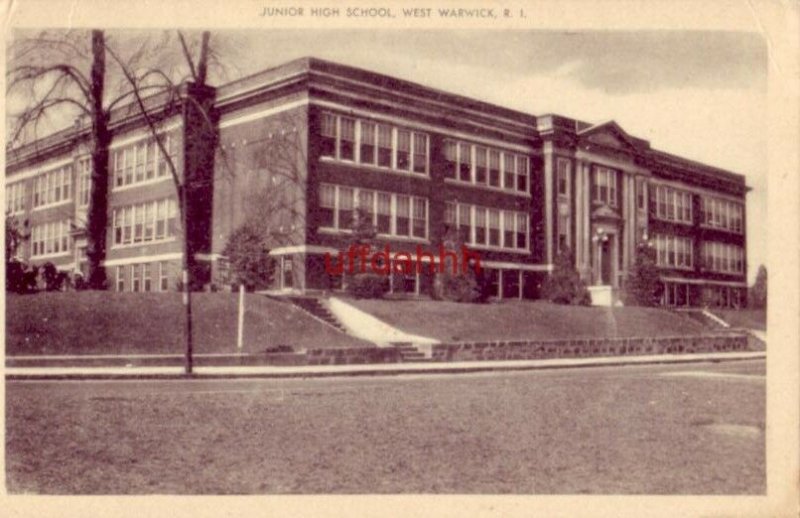 JUNIOR HIGH SCHOOL. WEST WARWICK, RI 1947