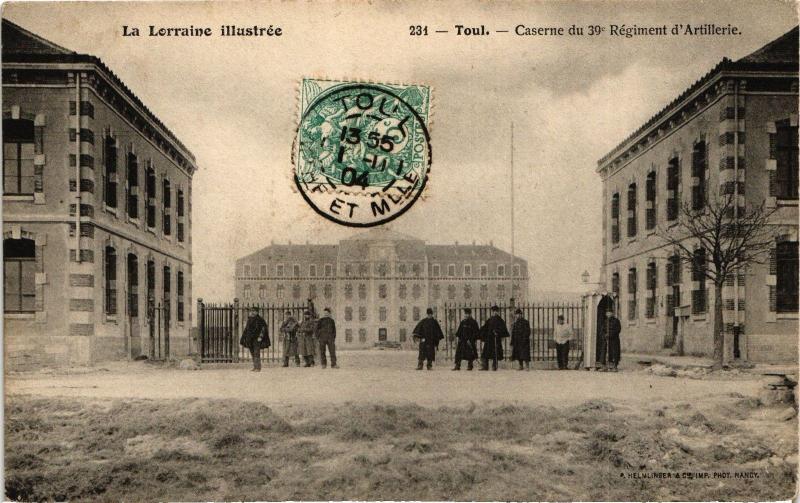 CPA Toul-Caserne du 39e Régiment d'Artillerie (187845)