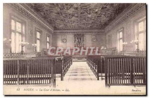 Old Postcard Rouen Court of Assizes