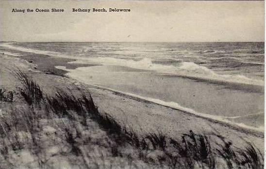 Delaware Bethany Along The Ocean Shore Albertype