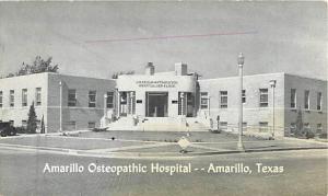 Amarillo Osteopathic Hospital Amarillo Texas TX