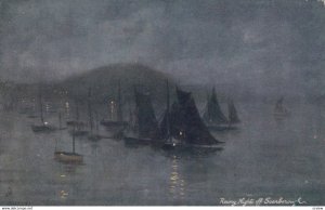 SCARBOROUGH, Yorkshire, England, 1900-1910's; Rainy Night ; TUCK 6482