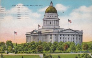 State Capitol Building Salt Lake City Utah 1949