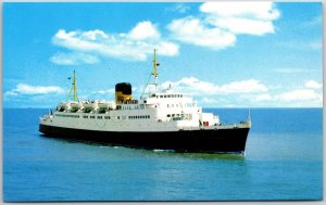 Ship Artevelde Belgian Maritime Transport Authority Car Ferry Postcard