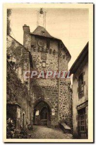 Old Postcard The Toledo Auvergne Salers The Belfry