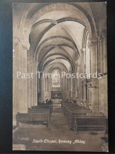 c1908 - South Chapel, Romsey Abbey