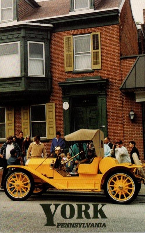 Pennsylvania York 1910 Model O Pullman Raceabout Manufactured By ...