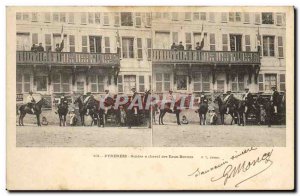 Postcard Old Mountaineering Guides Pyrenees horse Eaux Bonnes