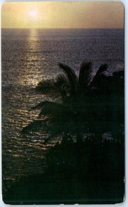 Postcard - Dusk on La Quebrada - Acapulco, Mexico