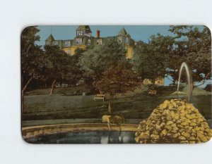 Postcard The Park And Grand Hotel, Yarmouth, Canada