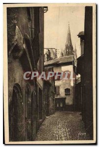 Postcard The Old Doce France Lozere Mende Old Street