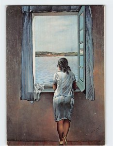 Postcard Girl at the window By Dali, Museo De Arte Contemporaneo, Madrid, Spain