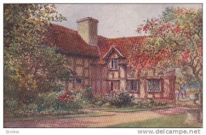 Shakespeare's Birthplace, Garden, Stratford-On-Avon, England, UK, 1900-1910s