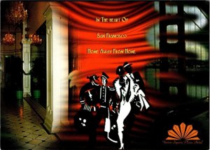 San Francisco, CA California  UNION SQUARE PLAZA HOTEL  4X6 Advertising Postcard