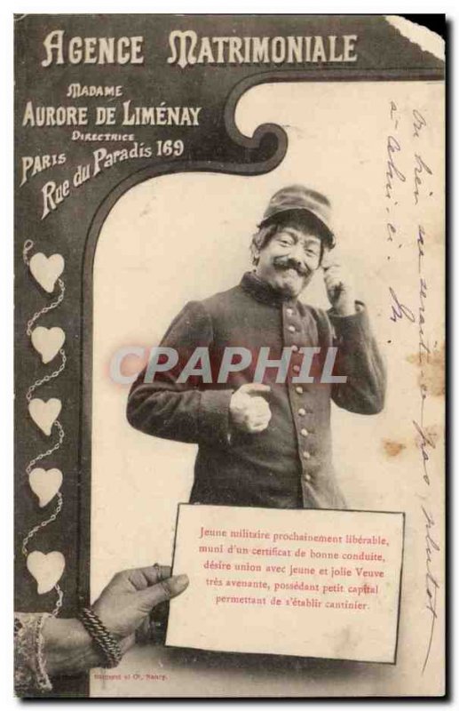 Humor - Agnece Matrimonale - Paris Paradise Street 169 - Old Postcard